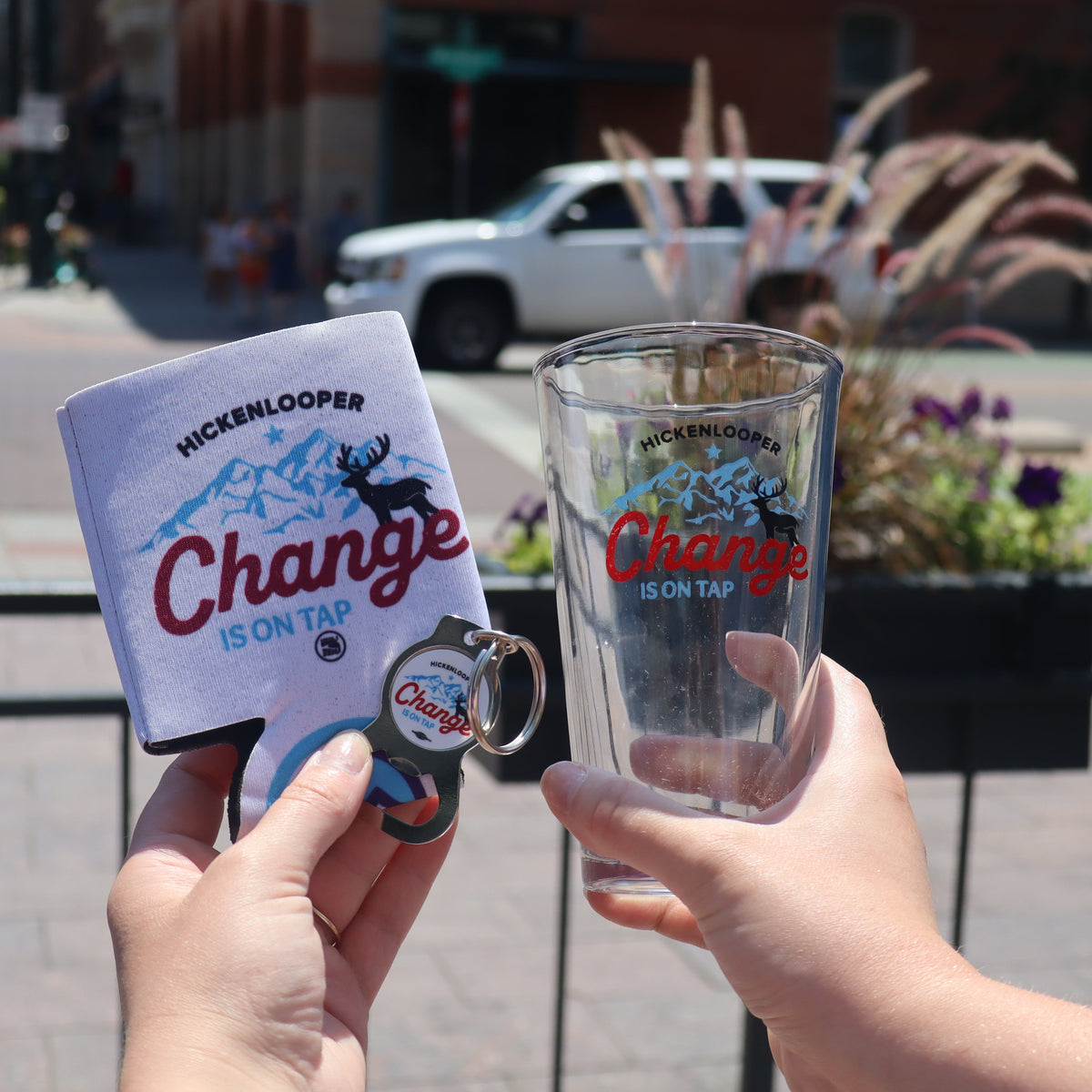 Change is On Tap Pint Glass