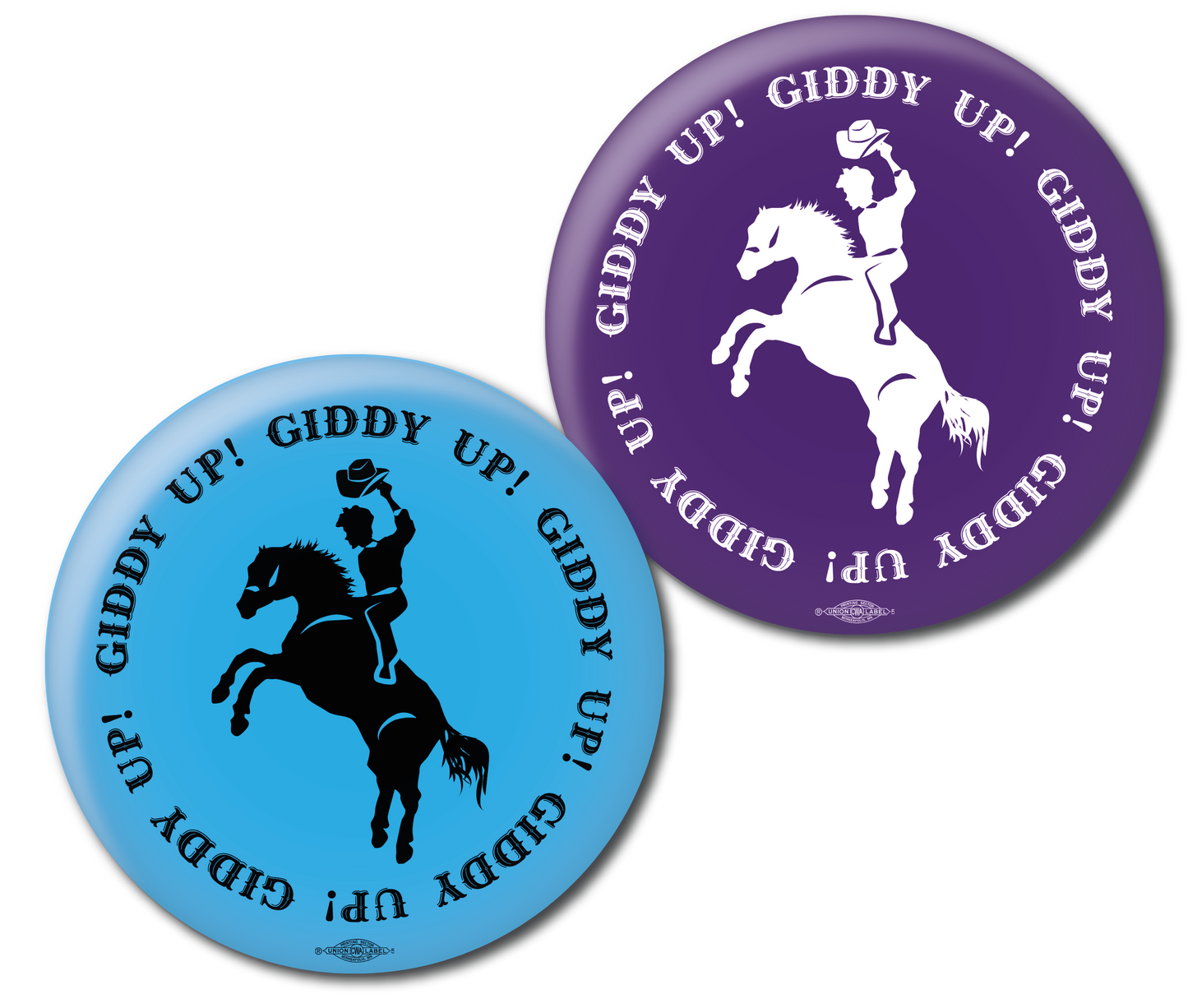 Giddy Up! 2-Button Pack