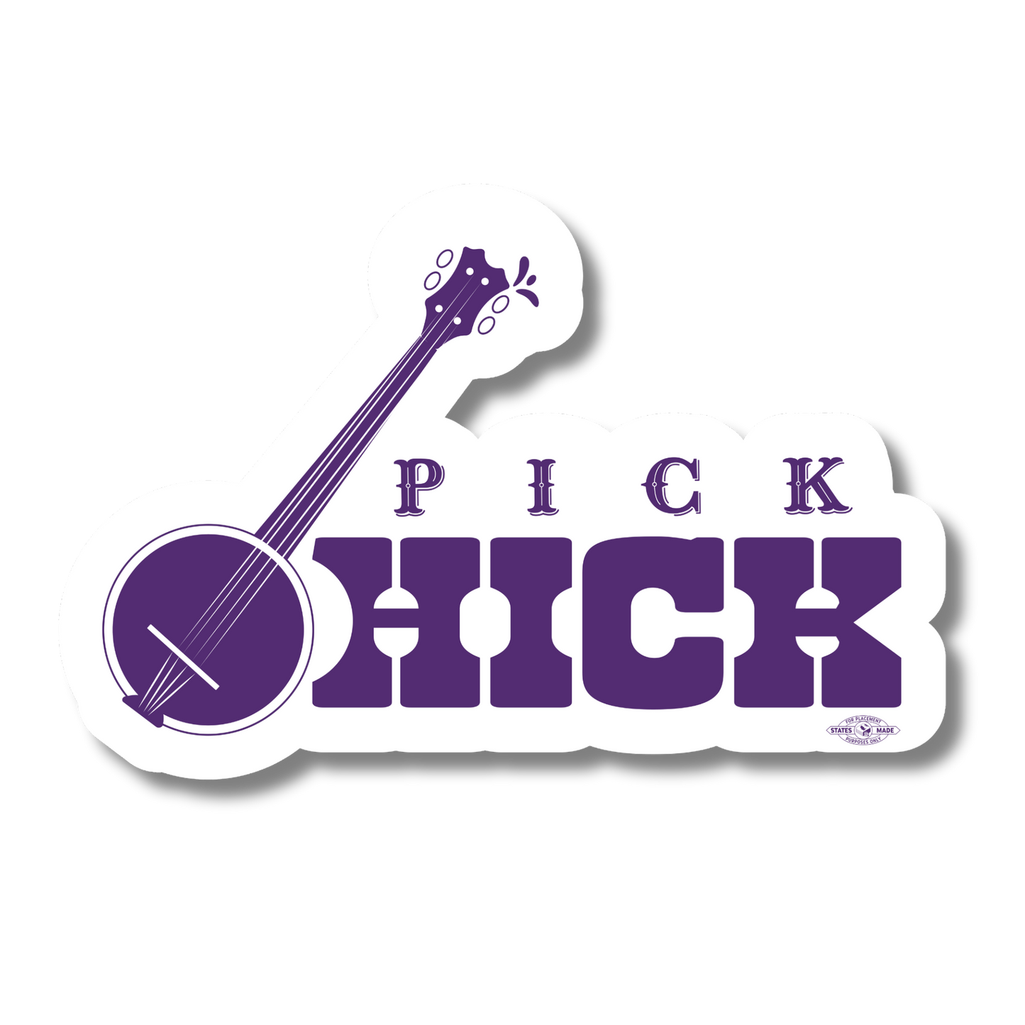 Pick Hick Sticker