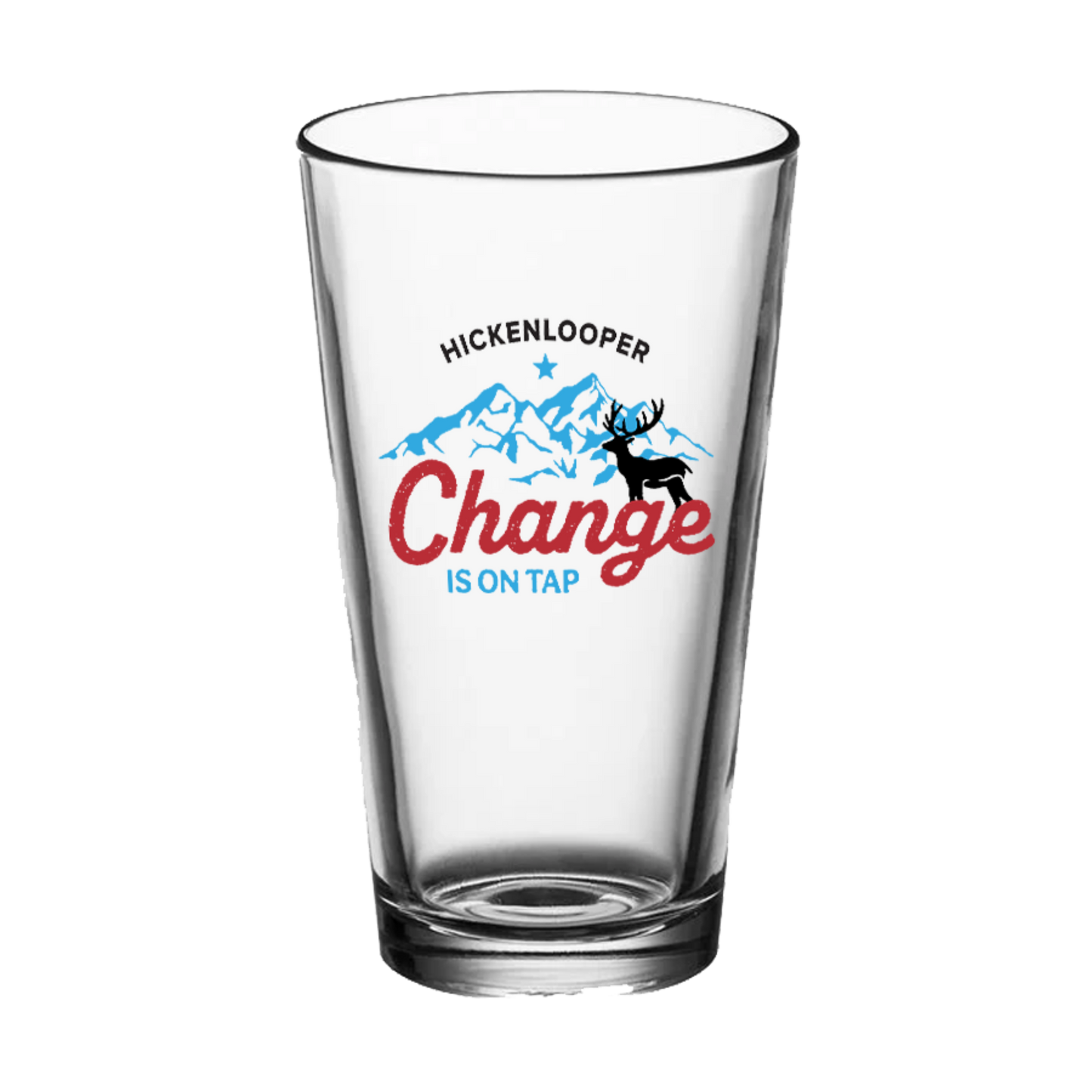 Change is On Tap Pint Glass