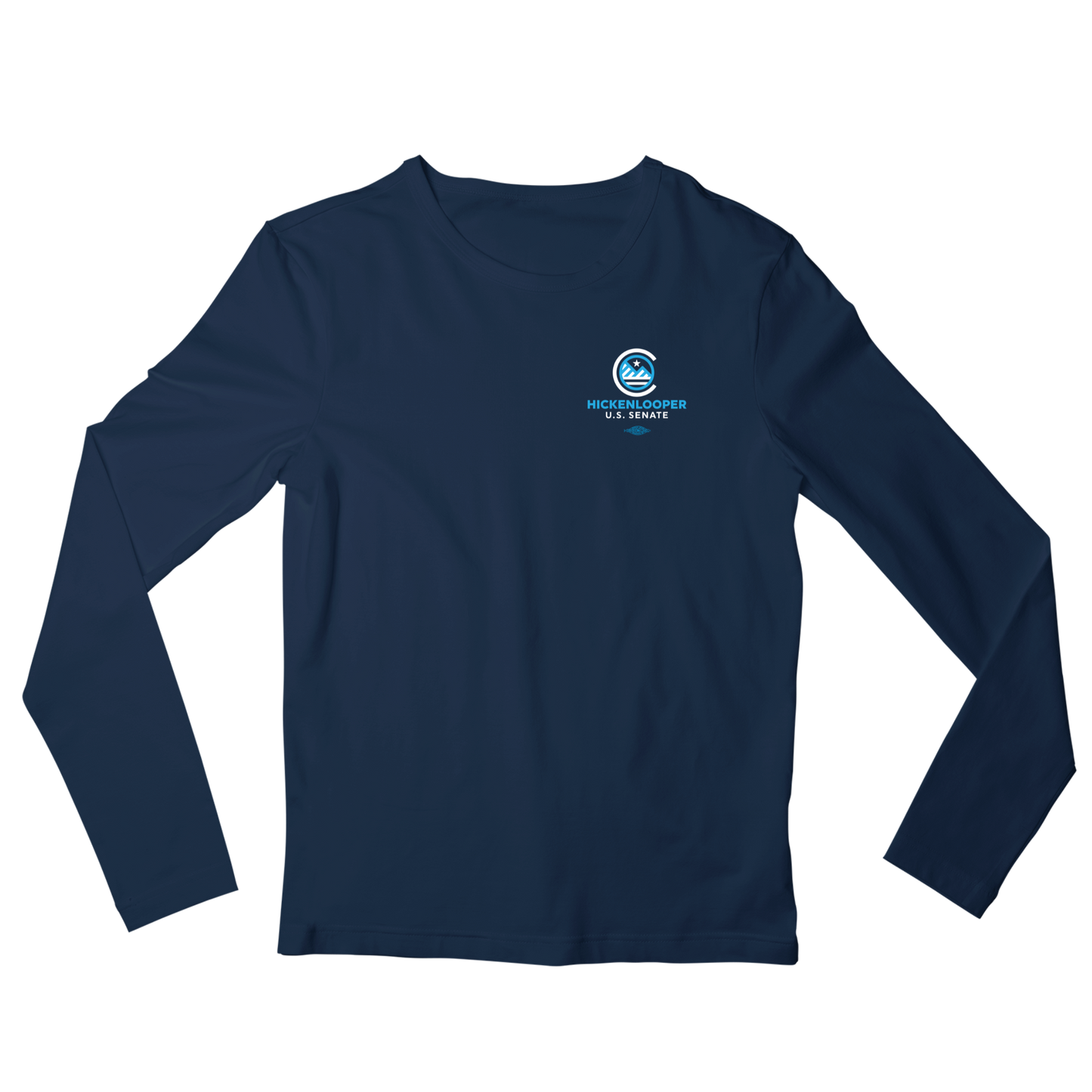 Hickenlooper Pocket Logo Longsleeve Tee