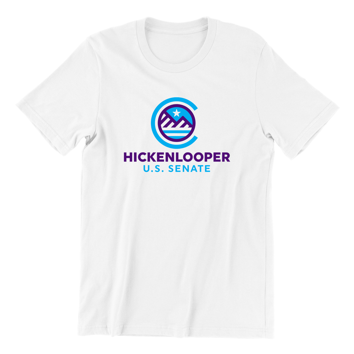 Hickenlooper Logo Crewneck T-Shirt