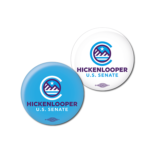Hickenlooper 2-Button Pack