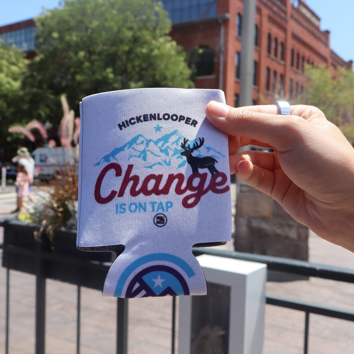 Change Is On Tap Koozie