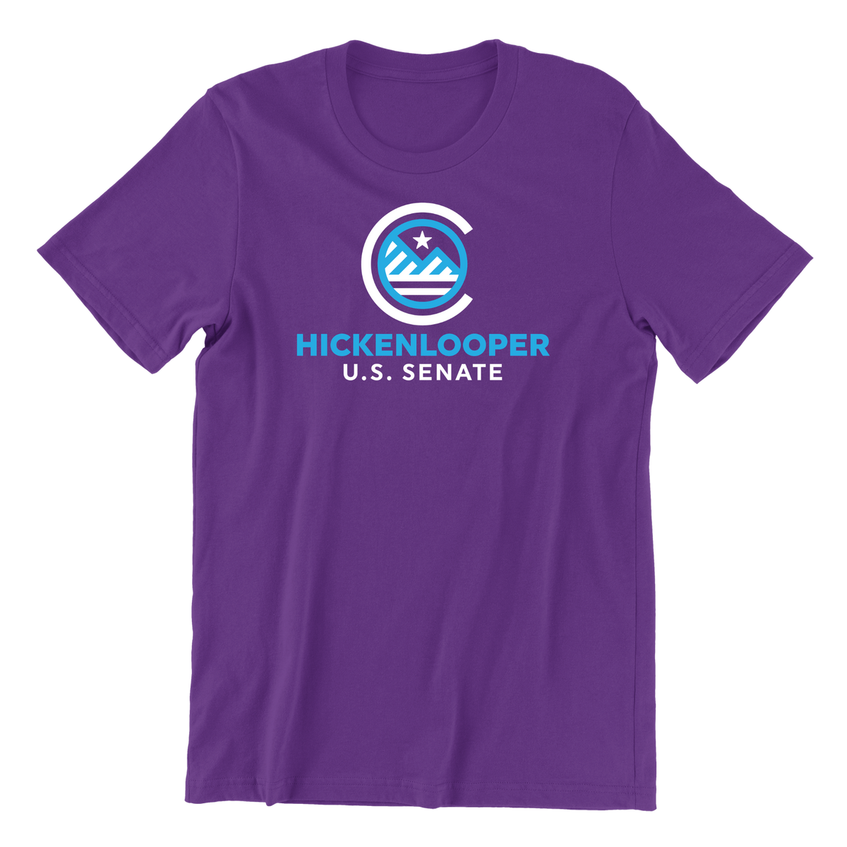Hickenlooper Logo Crewneck T-Shirt
