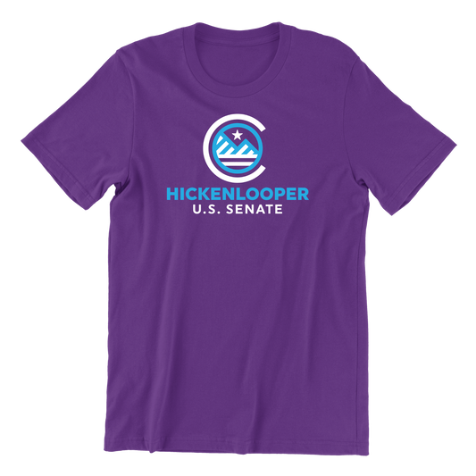 Hickenlooper Logo Crewneck T-Shirt