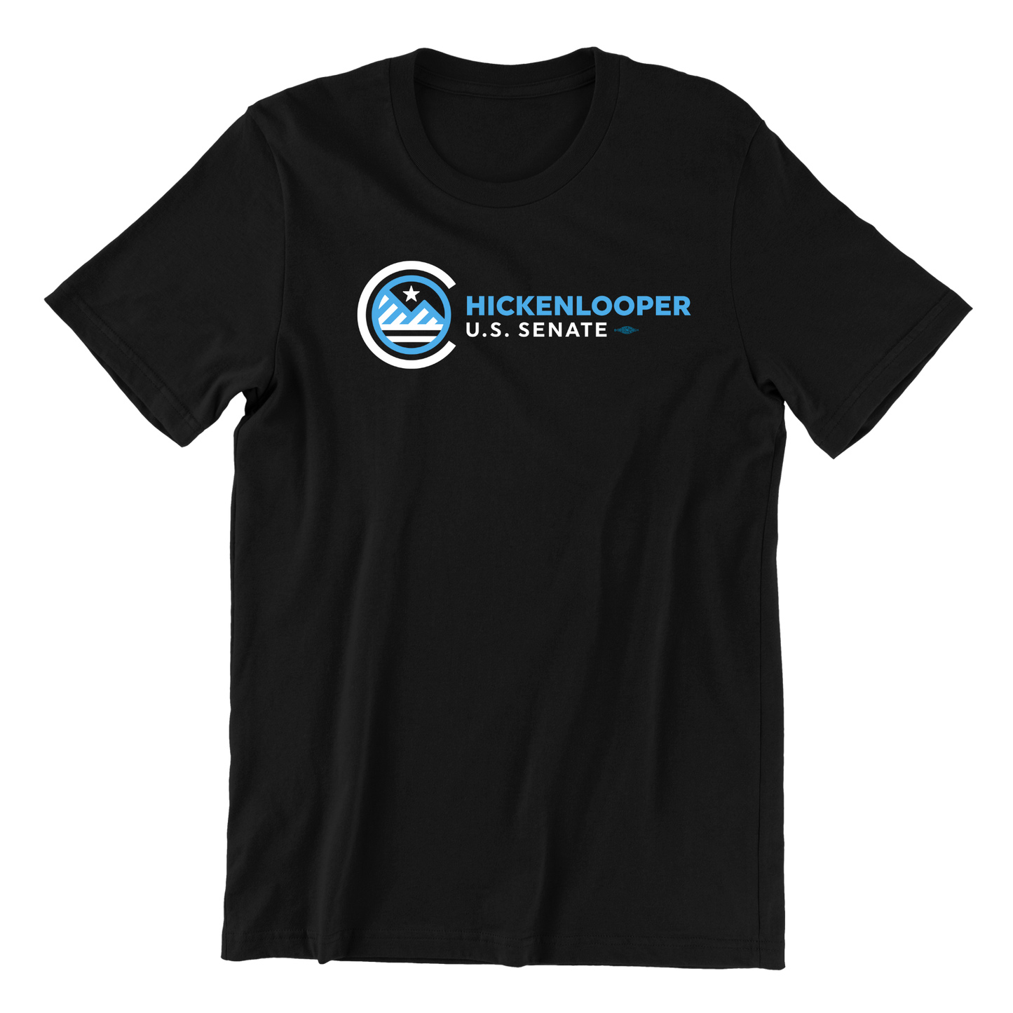 Hickenlooper Logo Crewneck T-Shirt