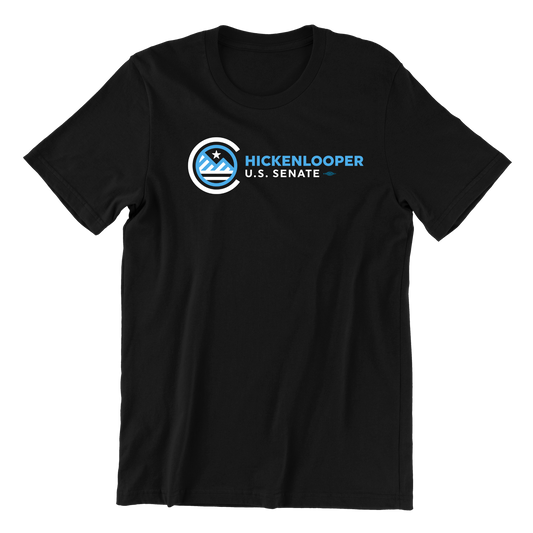 Hickenlooper Logo Crewneck T-Shirt