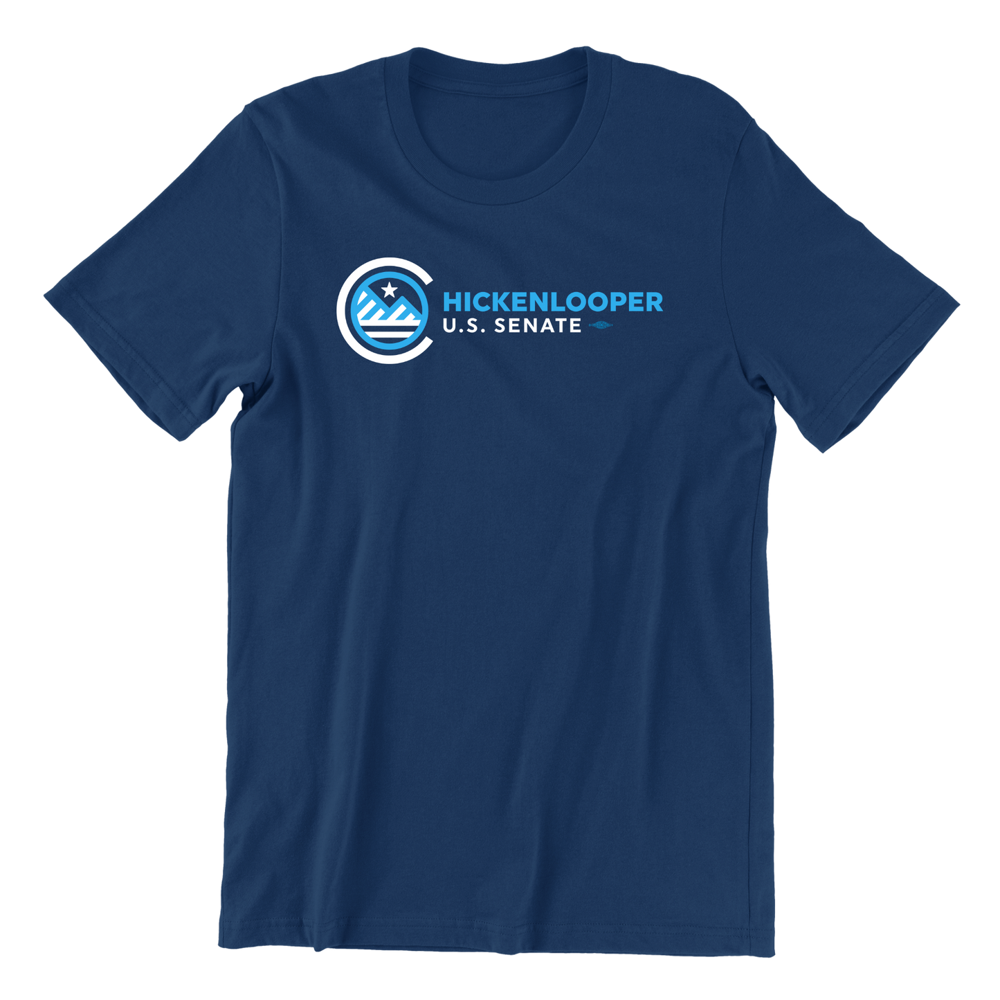 Hickenlooper Logo Crewneck T-Shirt