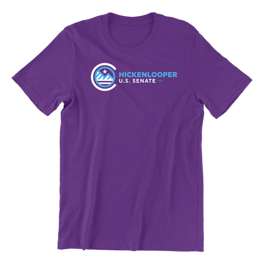 Hickenlooper Logo Crewneck T-Shirt
