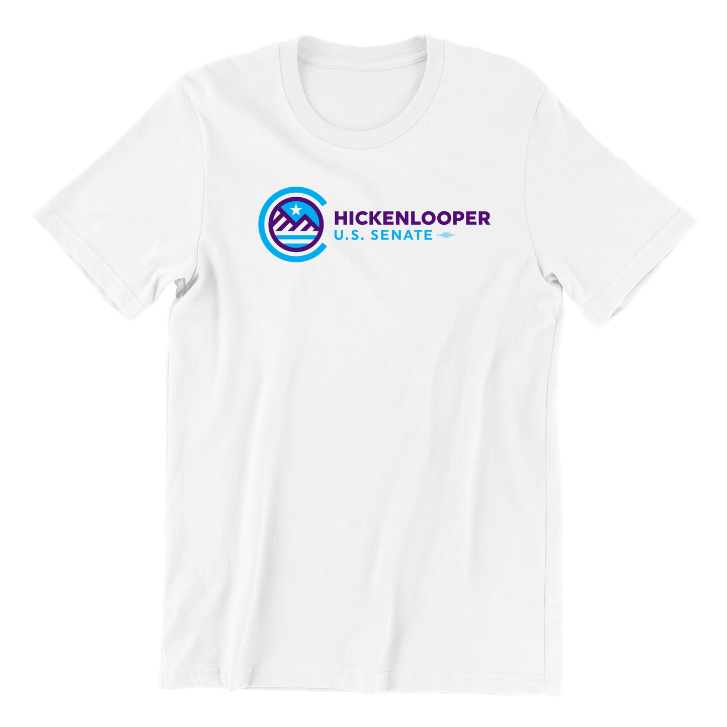 Hickenlooper Logo Crewneck T-Shirt