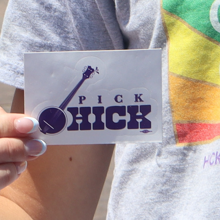 Pick Hick Sticker