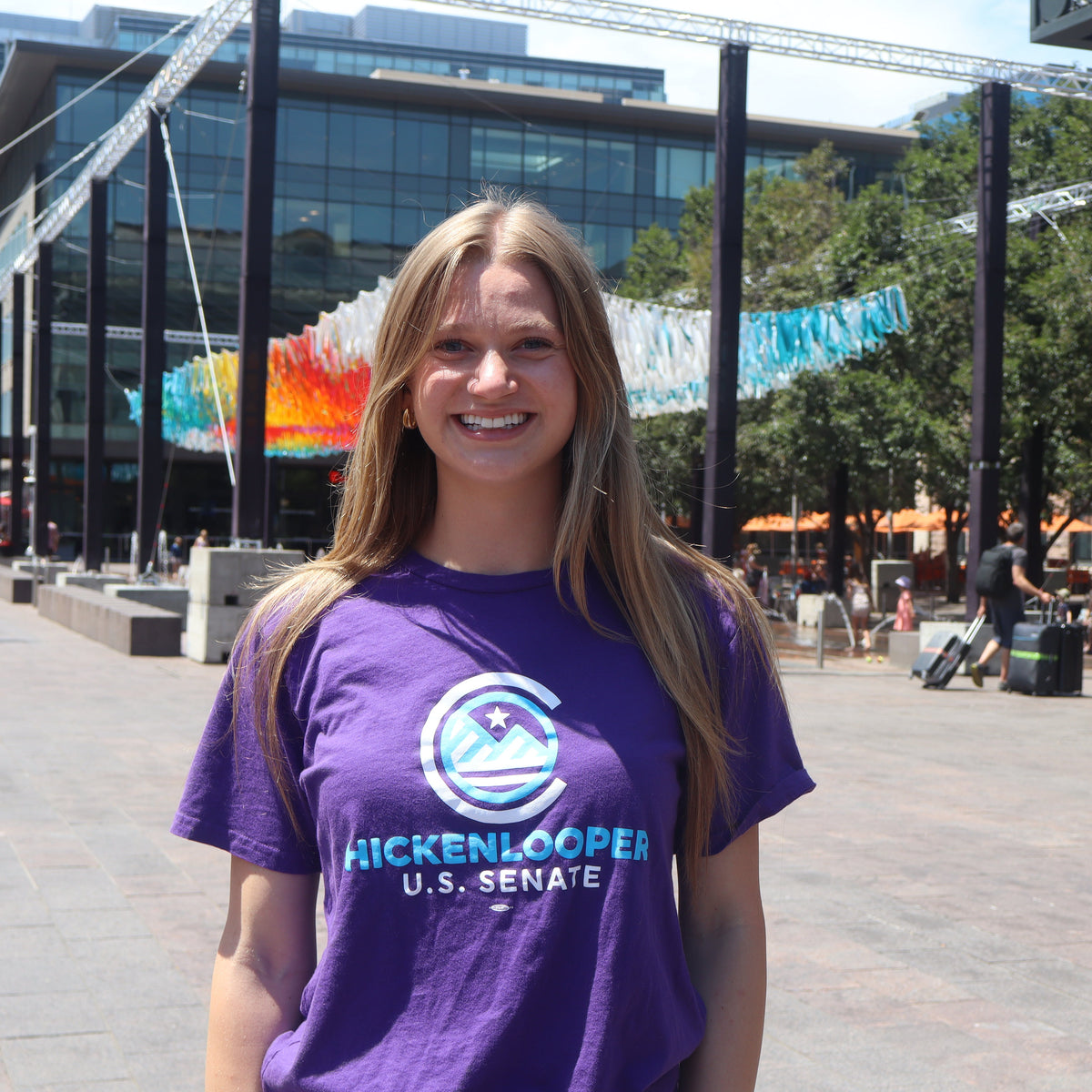 Hickenlooper Logo Crewneck T-Shirt